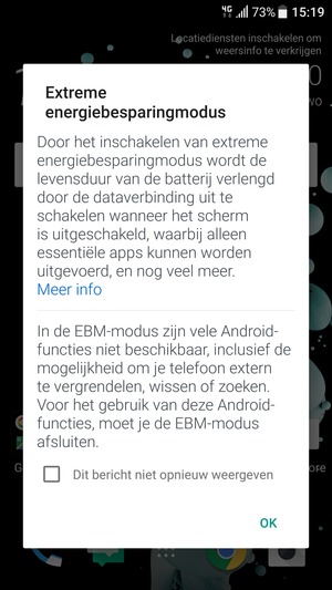 Selecteer OK