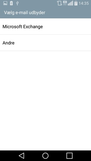 Vælg Andre