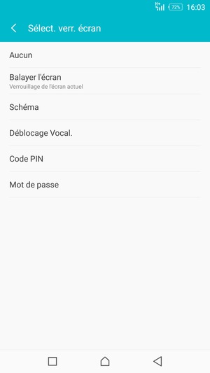 Sélectionnez Schéma