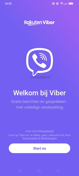 Uw app is klaar voor gebruik