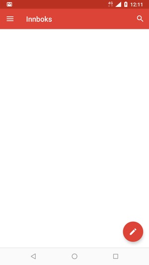 Gmail er klar til bruk