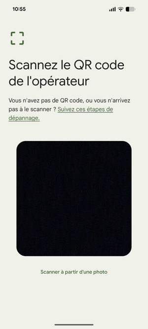 Scannez le code QR