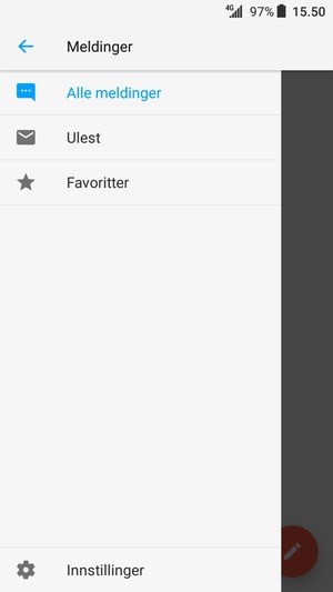 Velg Innstillinger