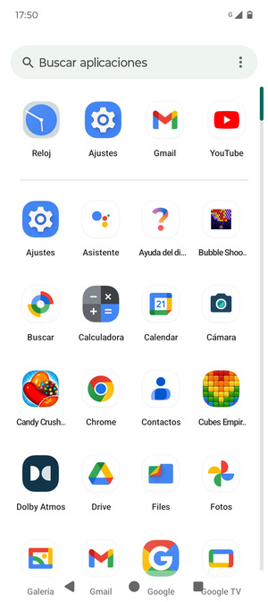 Seleccione Ajustes