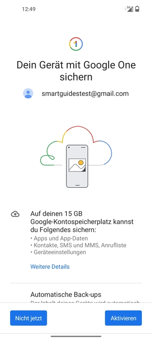 Wählen Sie Aktivieren