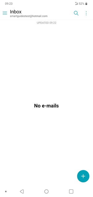 Your Hotmail is ready to use