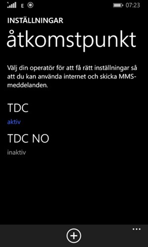 Din telefon har nu ställts in för MMS