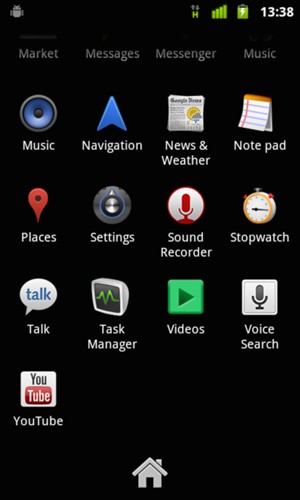 Scroll to and select Settings