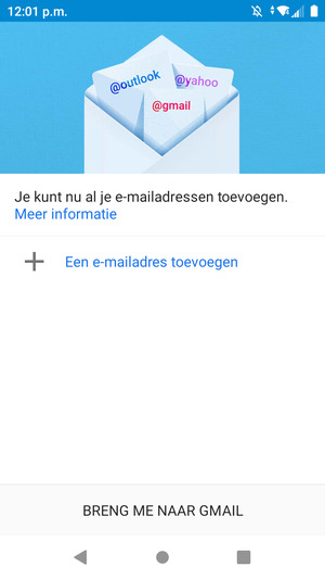 Selecteer Een e-mailadres toevoegen