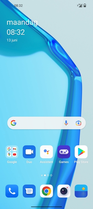 Selecteer Google
