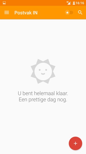 Uw Gmail/Hotmail is klaar voor gebruik