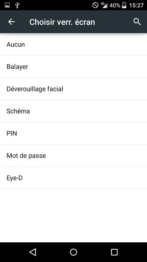 Sélectionnez Schéma