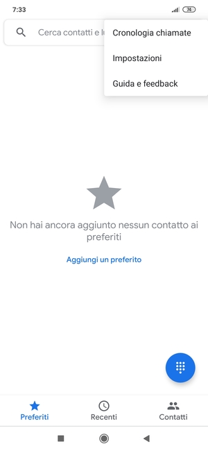 Seleziona Impostazioni
