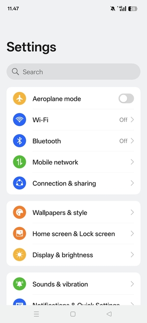 Select Mobile network