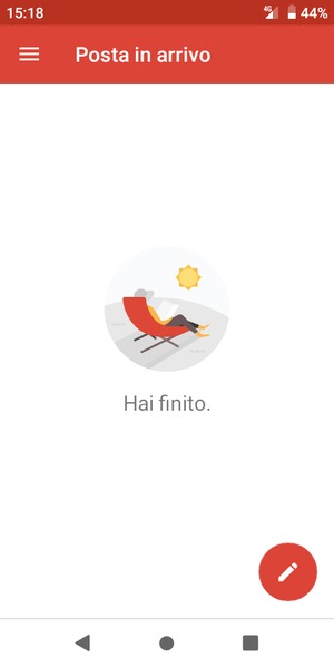 Il tuo account è pronto per l'uso