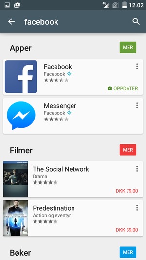 Velg app