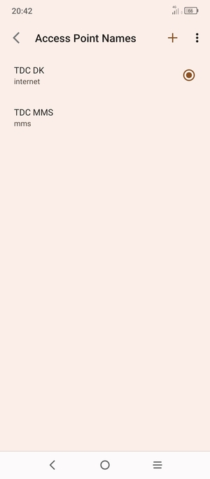 Select the Menu button