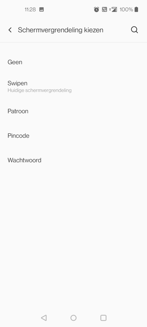 Selecteer Patroon