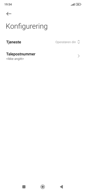 Velg Talepostnummer