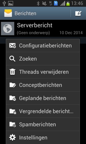 Selecteer Instellingen
