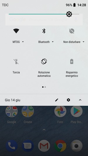 Disattiva Wi-Fi e Bluetooth