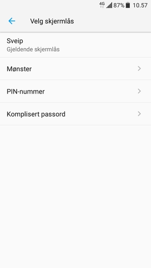 Velg Mønster