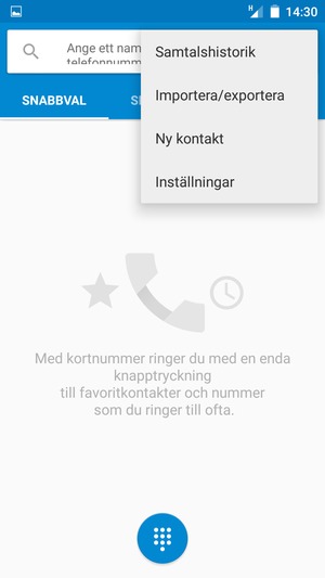 Välj Inställningar