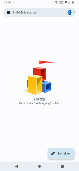 Ihr Hotmail Konto ist einsatzbereit