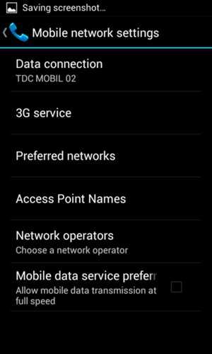 Select Network operators