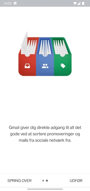 Vælg UDFØR