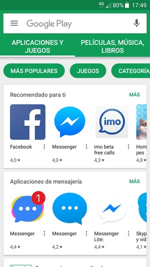 Seleccione la barra de Búsqueda