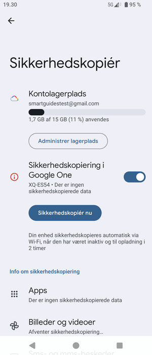 Vælg Kontolagerplads