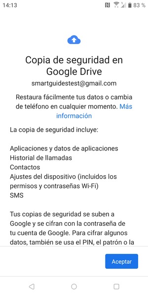 Seleccione Aceptar
