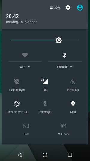Slå av Bluetooth