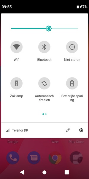 Selecteer Batterijbesparing