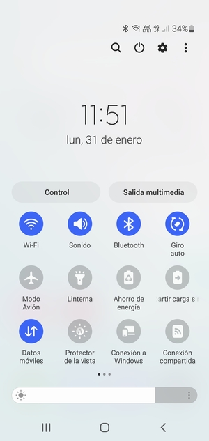 Desactive Wi-Fi y Bluetooth