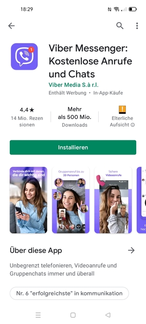 Wählen Sie Installieren