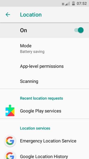 Turn off Location
