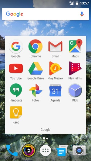 Selecteer Gmail
