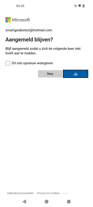 Selecteer uw voorkeursoptie