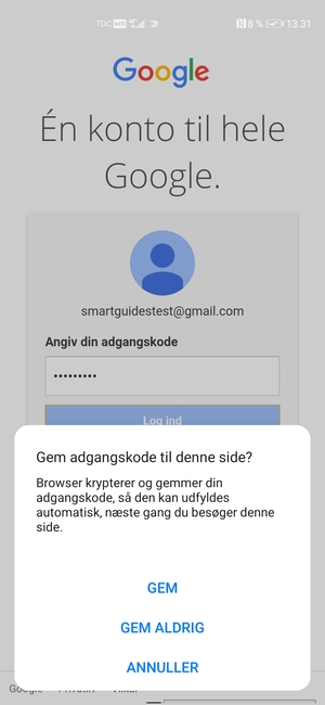 Vælg din foretrukne mulighed