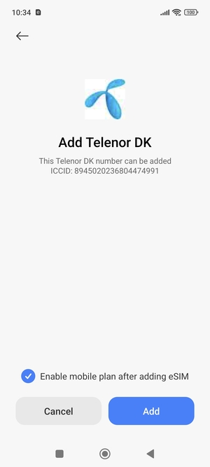Select Add