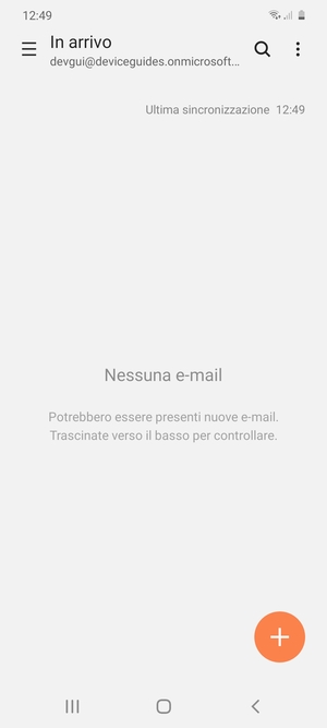 Il tuo account è pronto per l'uso