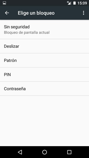 Seleccione Patrón