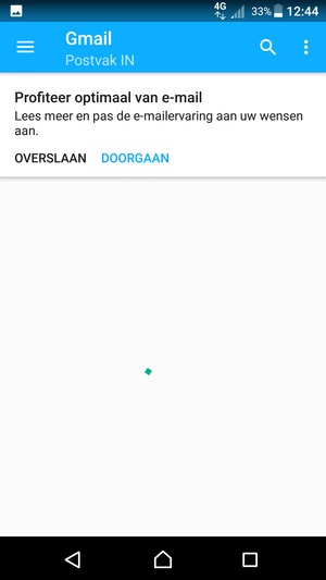 Uw Gmail is klaar voor gebruik