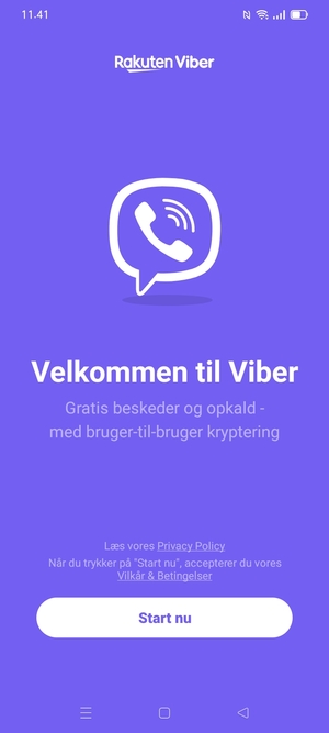 Din app er klar til brug