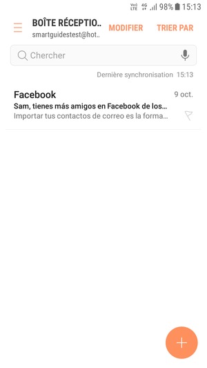 Votre messagerie Hotmail est prête à l'emploi