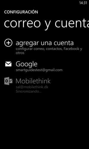 Su cuenta está lista para usar