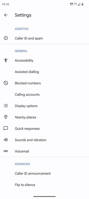 Select Voicemail
