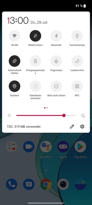 Schalten Sie Standort aus